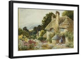 A Cottage at Selworthy, Near Minehead-Arthur Claude Strachan-Framed Giclee Print