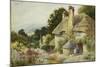 A Cottage at Selworthy, Near Minehead-Arthur Claude Strachan-Mounted Giclee Print
