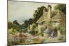 A Cottage at Selworthy, near Minehead-Arthur Claude Strachan-Mounted Giclee Print