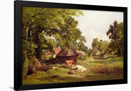 A Cottage Home in Surrey-Edward Henry Holder-Framed Giclee Print