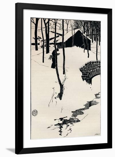 A Cottage in a Wood, C1897-James Cadenhead-Framed Giclee Print