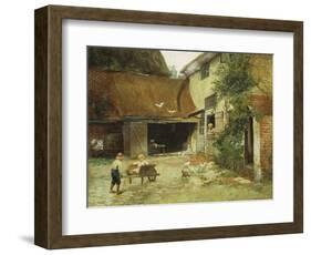 A Cottage in Brooklyn-James Wells Champney-Framed Giclee Print