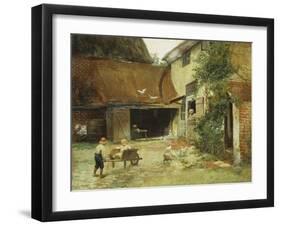 A Cottage in Brooklyn-James Wells Champney-Framed Giclee Print