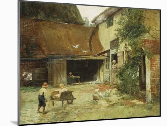 A Cottage in Brooklyn-James Wells Champney-Mounted Giclee Print