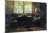 A Cottage Interior-Jozef Israels-Mounted Giclee Print