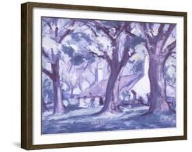 A Cottage, Kirkcudbright-Samuel John Peploe-Framed Giclee Print