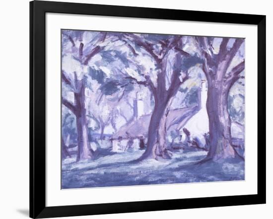 A Cottage, Kirkcudbright-Samuel John Peploe-Framed Giclee Print