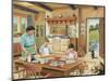 A Cottage Kitchen-Trevor Mitchell-Mounted Giclee Print