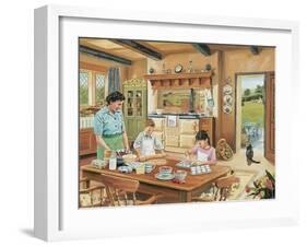 A Cottage Kitchen-Trevor Mitchell-Framed Giclee Print