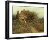 A Cottage Near Brook, Witley, Surrey-Helen Allingham-Framed Premium Giclee Print