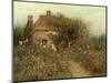 A Cottage Near Brook, Witley, Surrey-Helen Allingham-Mounted Giclee Print