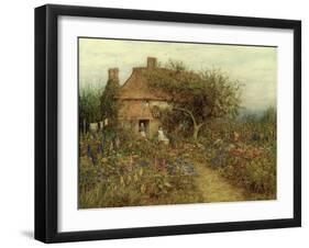 A Cottage Near Brook, Witley, Surrey-Helen Allingham-Framed Giclee Print