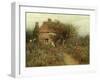 A Cottage Near Brook, Witley, Surrey-Helen Allingham-Framed Giclee Print