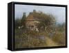 A Cottage Near Brook, Witley, Surrey-Helen Allingham-Framed Stretched Canvas