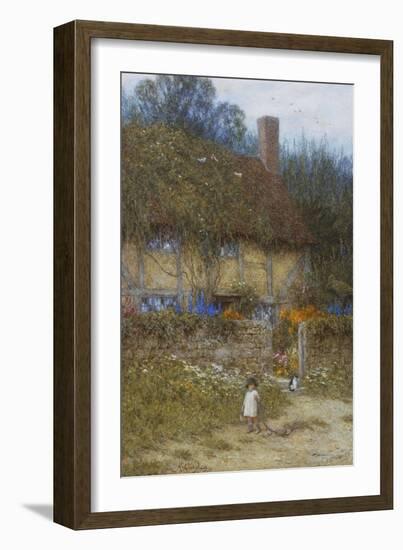 A Cottage Near Godalming, Surrey-Helen Allingham-Framed Giclee Print