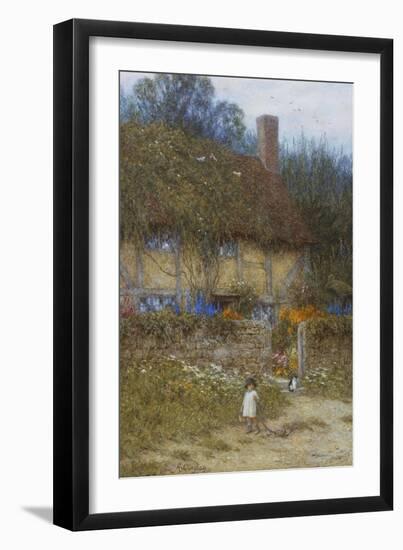 A Cottage Near Godalming, Surrey-Helen Allingham-Framed Giclee Print