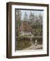 A Cottage Near Haslemere-Helen Allingham-Framed Giclee Print