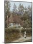 A Cottage Near Haslemere-Helen Allingham-Mounted Giclee Print