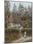 A Cottage Near Haslemere-Helen Allingham-Mounted Giclee Print