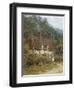 A Cottage Near Witley, Surrey-Helen Allingham-Framed Giclee Print