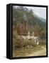A Cottage Near Witley, Surrey-Helen Allingham-Framed Stretched Canvas