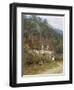 A Cottage Near Witley, Surrey-Helen Allingham-Framed Giclee Print