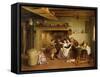 A Cottage Scene, 1855-Edward Thompson Davis-Framed Stretched Canvas