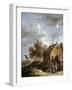 A Cottage-David Teniers the Younger-Framed Giclee Print