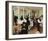 A Cotton Office in New Orleans, 1873-Edgar Degas-Framed Premium Giclee Print