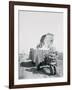 A Cotton Picker Unloading its Contents into a Truck-null-Framed Photographic Print