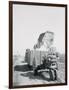 A Cotton Picker Unloading its Contents into a Truck-null-Framed Photographic Print