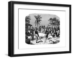 A Cotton Plantation, C1880-null-Framed Giclee Print