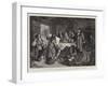 A Council of War after the Landing of the Prince of Orange-Henry Gillard Glindoni-Framed Giclee Print