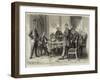 A Council of War at Versailles, November 1870-null-Framed Giclee Print