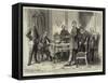 A Council of War at Versailles, November 1870-null-Framed Stretched Canvas