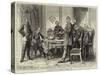 A Council of War at Versailles, November 1870-null-Stretched Canvas