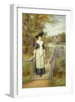 A Country Beauty-Charles Edward Wilson-Framed Giclee Print