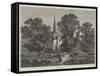 A Country Church-Samuel Read-Framed Stretched Canvas