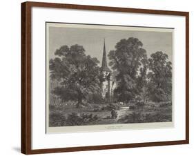 A Country Church-Samuel Read-Framed Giclee Print