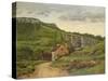 A Country Cottage-Gustave Doré-Stretched Canvas