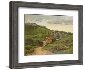 A Country Cottage-Gustave Doré-Framed Giclee Print