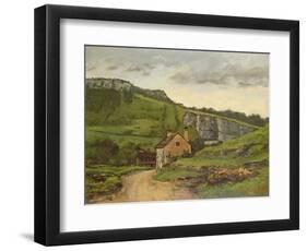 A Country Cottage-Gustave Doré-Framed Giclee Print