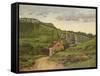 A Country Cottage-Gustave Doré-Framed Stretched Canvas