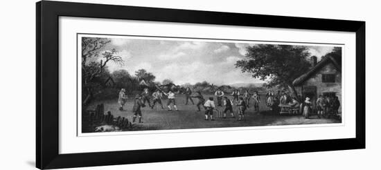 A Country Cricket Match, 19th Century-Henry Dixon-Framed Giclee Print