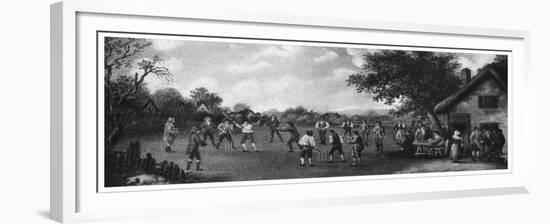 A Country Cricket Match, 19th Century-Henry Dixon-Framed Giclee Print