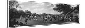 A Country Cricket Match, 19th Century-Henry Dixon-Mounted Giclee Print