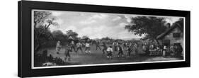A Country Cricket Match, 19th Century-Henry Dixon-Framed Giclee Print