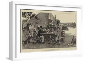 A Country Cricket-Match, Sussex-John Robertson Reid-Framed Giclee Print