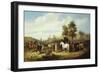 A Country Fair-Charles Waller Shayer-Framed Giclee Print