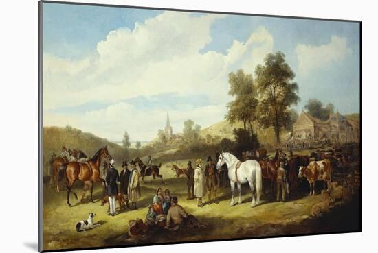 A Country Fair-Charles Waller Shayer-Mounted Giclee Print